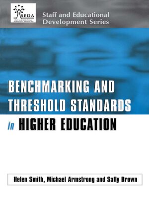 cover image of Benchmarking and Threshold Standards in Higher Education